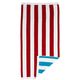 Personalized Reversible Striped Beach Towel Image 4 of 4